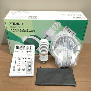 YAMAHAAG03MK2 LSPK WH (Live Streaming Pack)