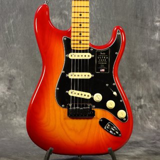 FenderAmerican Ultra Luxe Stratocaster Maple Fingerboard Plasma Red Burst[S/N US23058095]【WEBSHOP】