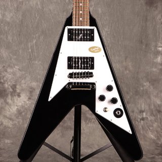 Epiphone Inspired by Gibson Custom Kirk Hammett 1979 Flying V Ebony カーク ハメット [S/N 24031529027]【WEBSHO