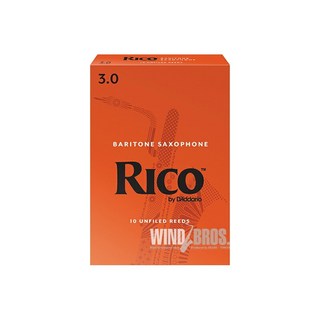 D'Addario Woodwinds/RICO《硬さ：3.5》バリトンサックス用リード ダダリオ・ウッドウインズ リコ(RICO)