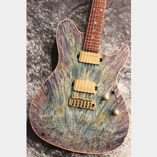 Sugi Custom Order DS496C BM-EX/HM/F-Maho Whistling Thrush Blue #S240118 【ココボロ指板】