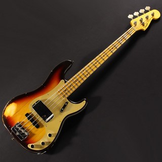 Fender Custom Shop Limited Edition 1959 Precision Bass Special Relic Chocolate 3-color Sunburst