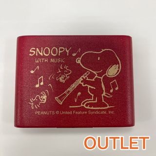 SNOOPY SCL05R 赤 リードケース B♭クラリネット 5枚収納可