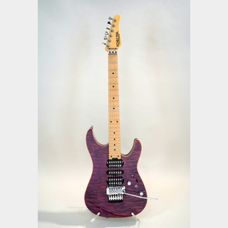 SCHECTER NV-3-24-AL See-thru Purple