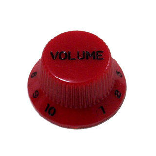 MontreuxStrat Volume Knob Inch Red No.8792 ギターパーツ