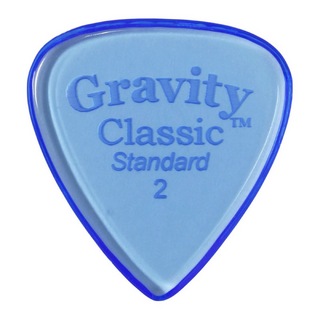 Gravity Guitar PicksClassic -Standard- GCLS2P 2.0mm Blue ピック