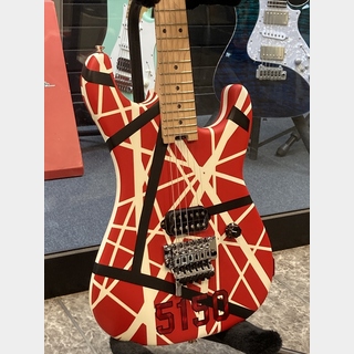 EVH  Striped Series 5150/Red with Black and White Stripes