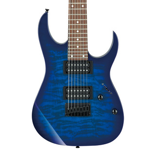 Ibanez Gio GRG7221QA-TBB (Transparent Blue Burst)【真夏の音活応援★ビッグセール開催中～8/12】