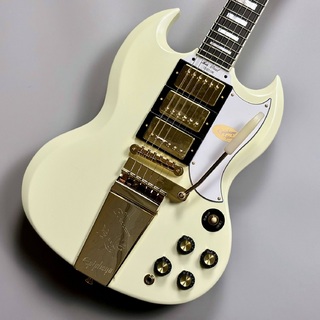 Epiphone 1963 Les Paul SG Custom with Maestro Vibrola Classic White Inspired by Gibson Custom【実物画像】