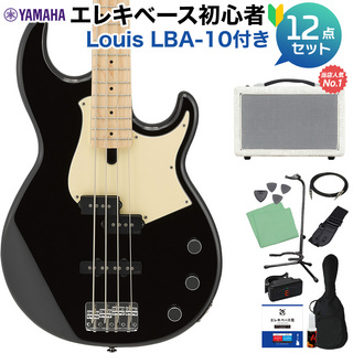 YAMAHA BB434M ブラック ベース 初心者12点セット 【島村楽器で一番売れてるベースアンプ付】