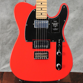 FenderPlayer II Telecaster HH Maple Fingerboard Coral Red  【梅田店】