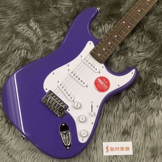 Squier by FenderSONIC STRATOCASTER Laurel Fingerboard White Pickguard Ultraviolet ストラトキャスター エレキギターソ