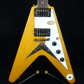 Epiphone 1958 Korina Flying V Aged Natural