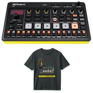 Roland (Tシャツセット)P-6 Creative Sampler AIRA COMPACT & P-6 T-Shirts DesignA L (RT/P-6AL) セット (ポケ...