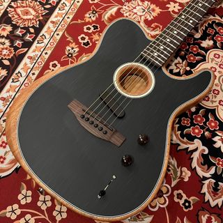 Fender ACOUSTASONIC PLAYER　TELECASTER BK Brushed Black エレアコギターアコースタソニック プレイヤー