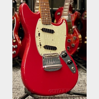 Fender1966 Mustang -Red- 【Round Fingerboard】【B Neck】【Refrets!】【Vintage】