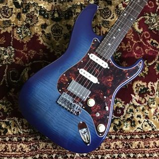 HISTORYHSE/SSH-Advanced Dark Blue Burst エレキギター ストラトタイプ3年保証 日本製