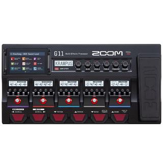 zoom g11 ギター　ベース　兼用　マルチエフェクター ZOOMG11 Multi-Effects Processor for Guitarists 【マルチ