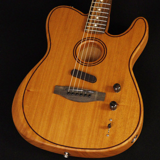 Fender American Acoustasonic Telecaster All-Mahogany Ebony Natural ≪S/N:US241972A≫ 【心斎橋店】