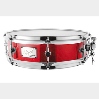 canopus Birch Snare Drum 4x14 Crimson Mat LQ
