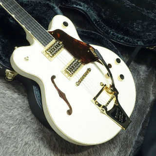 Gretsch G6609TG Players Edition Broadkaster Center Block DC Bigsby USA Full'Tron Vintage Whiteite