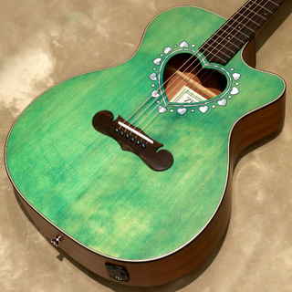 Zemaitis CAF-90HCW, Forest Green Mother of Pearl