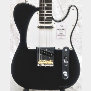 Fender Made In Japan Hybrid II Telecaster -Black/Rosewood-【JD24022774】【3.31kg】