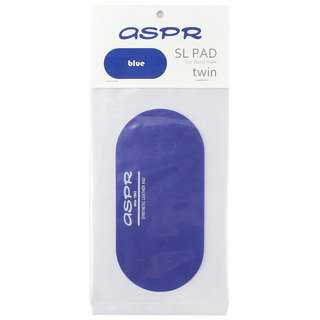ASPR（アサプラ）SL-PAD twin blue ツインペダル用 バスドラムインパクトパッド 青