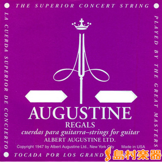 AUGUSTINE リーガル3 クラシックギター弦 REGAL ハイテンション 3弦：0413【バラ弦1本】