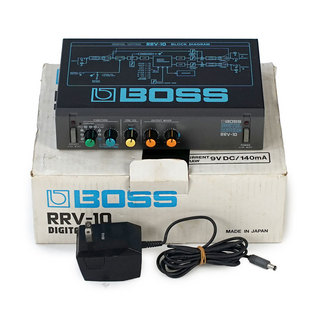 BOSS 【中古】 デジタルリバーブ エフェクター BOSS RRV-10 DIGITAL REVERB マイクロラックシリーズ