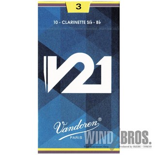 VANDOREN B♭クラリネット用リード バンドレン V21 硬さ:3.5