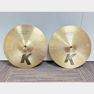 Zildjian USED ZILDJIAN K Custom dark Hats ペア14インチ