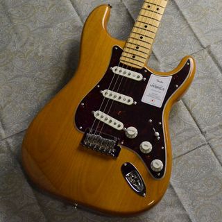Fender Made in Japan Hybrid II Stratocaster Maple Fingerboard Vintage Natural【現物画像】