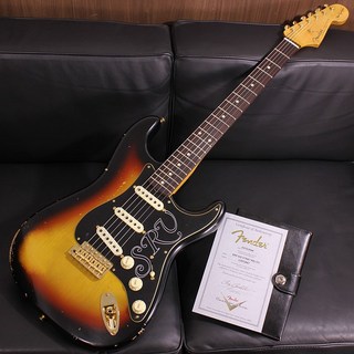 Fender Custom Shop Artist Collection Stevie Ray Vaughan Signature Stratocaster Relic 3-Color Sunburst SN. CZ572667