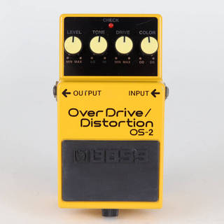 BOSS 【中古】オーバードライブ ディストーション エフェクター BOSS OS-2 OverDrive Distortion